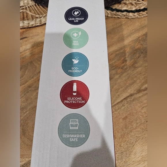 Brand New Ello Aura glass water bottle - Picture 3 of 12